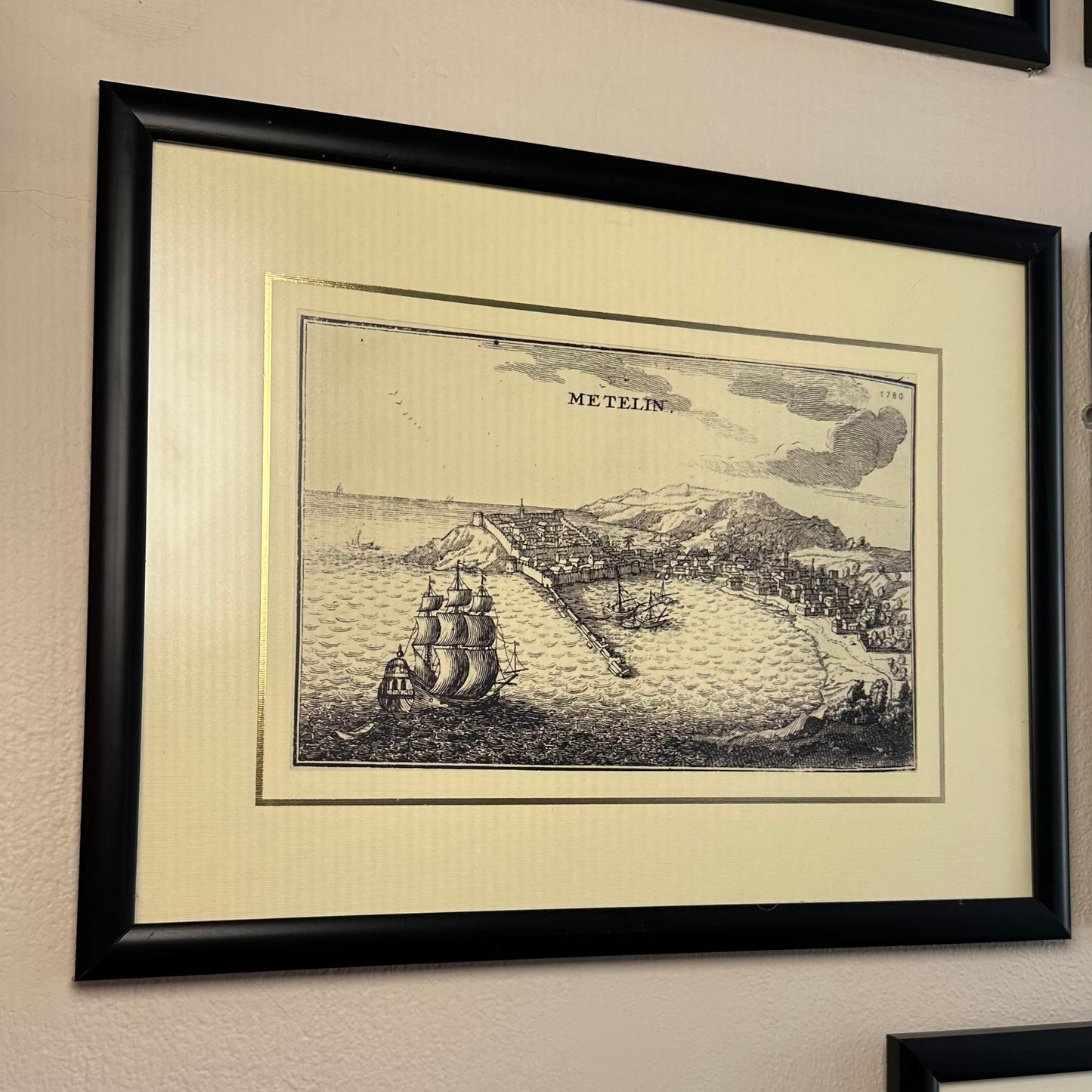 METELLIN – MİDİLLİ - J.Pitton de Tournefort - 1717 - 30x20cm