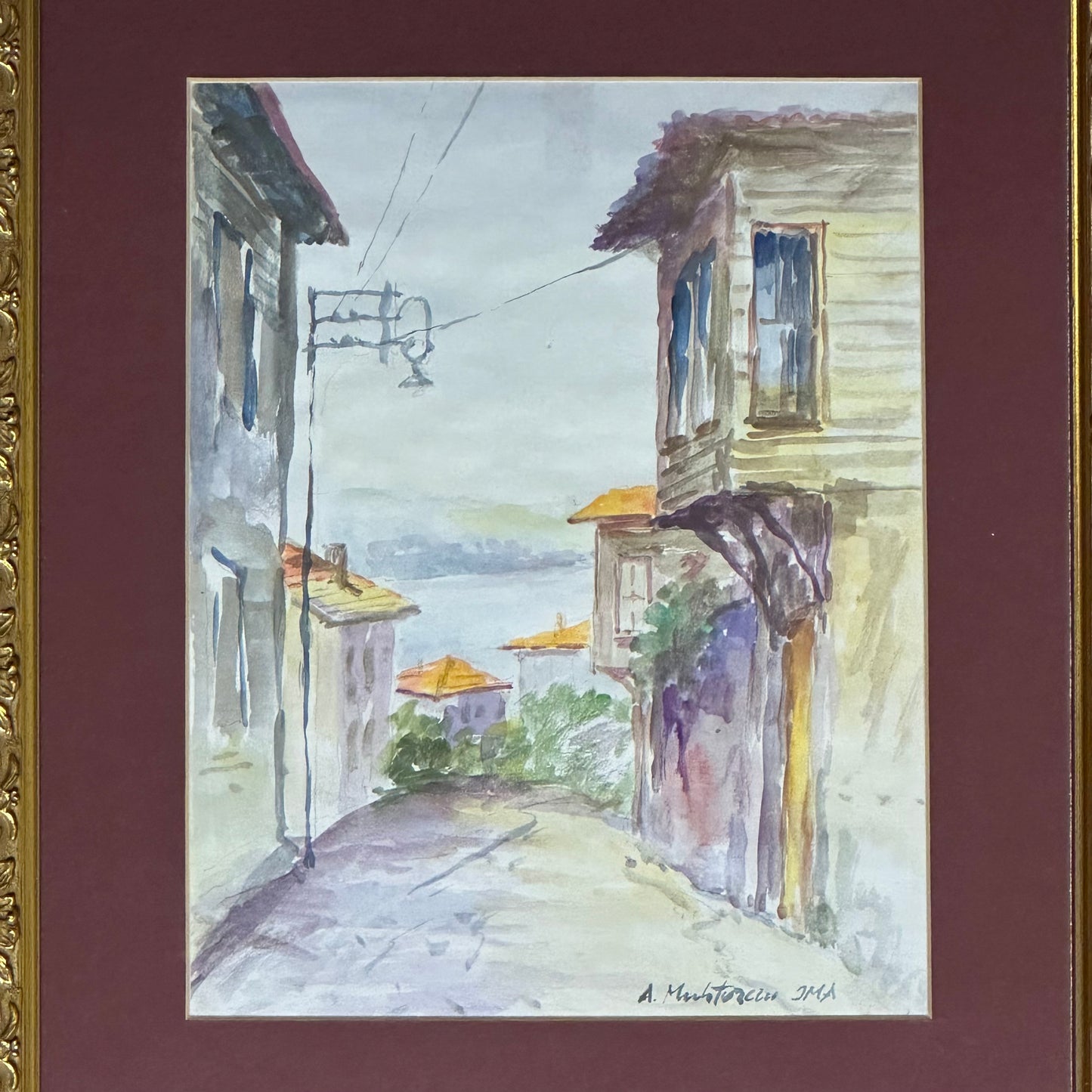 SALACAKTA SOKAK - MUHARREM OMA - SULU BOYA