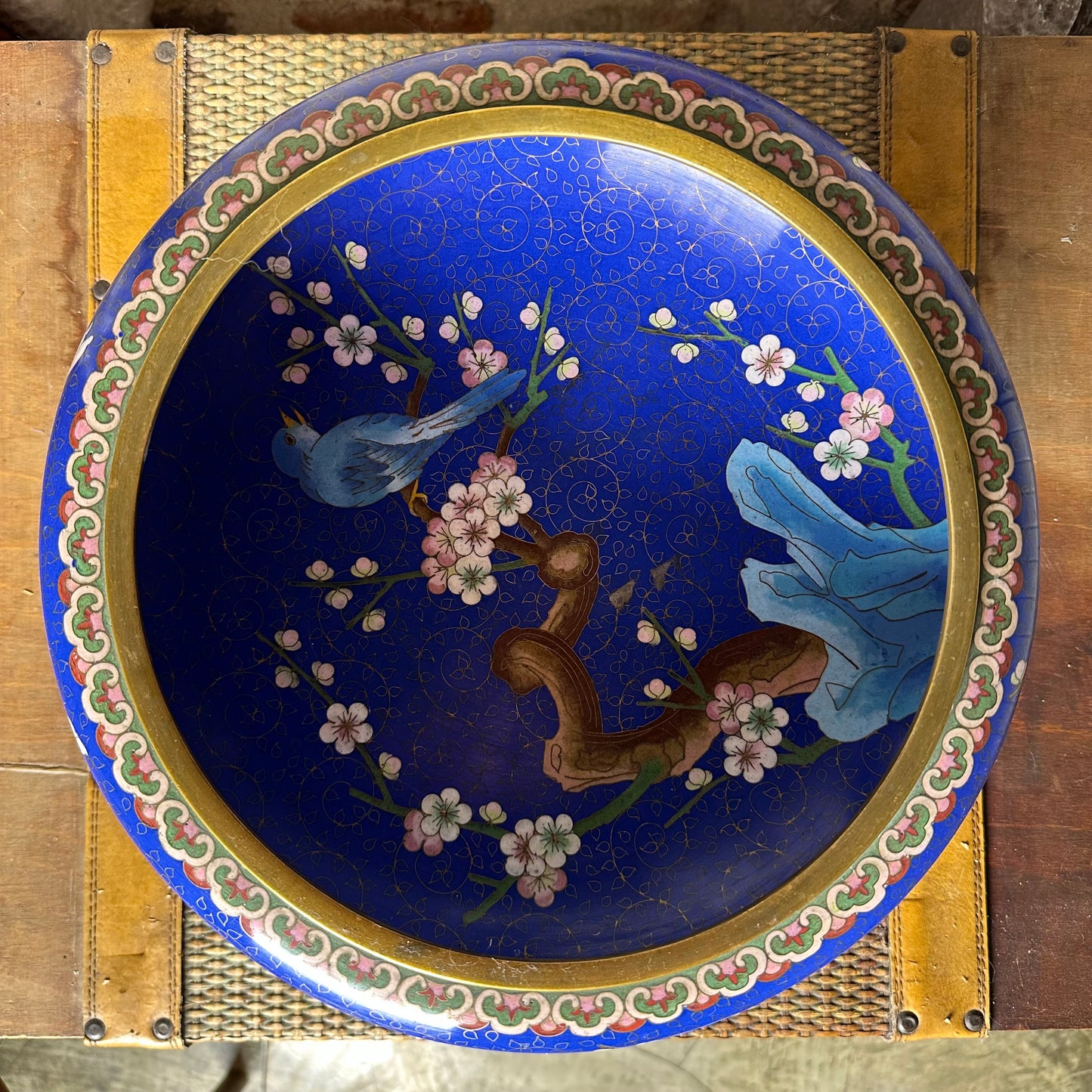 ÇİN - Kluazone Çanak - Kobalt Mavi 19YY.