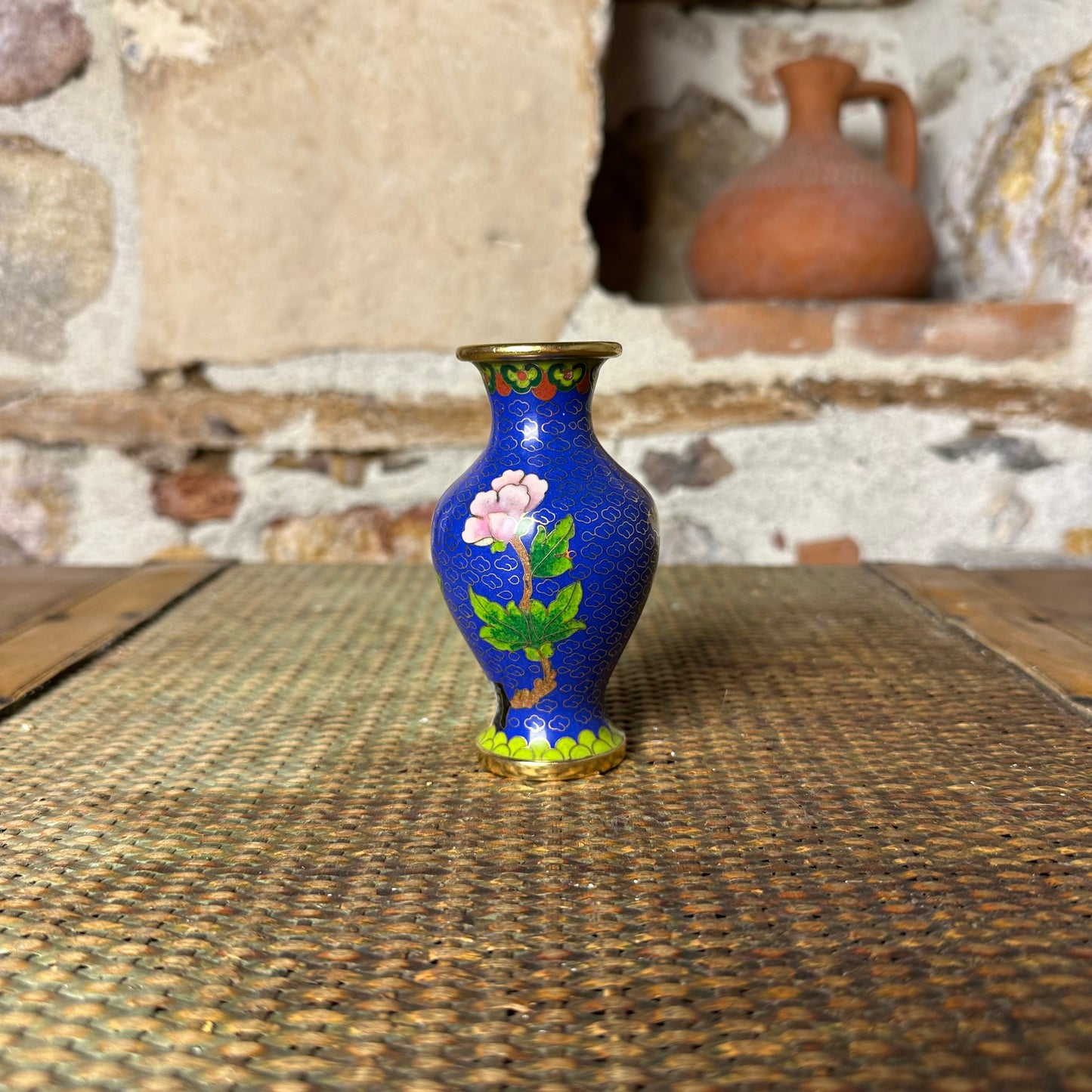 ÇİN - Kuazone Vazo - 19YY - Kobalt Mavi