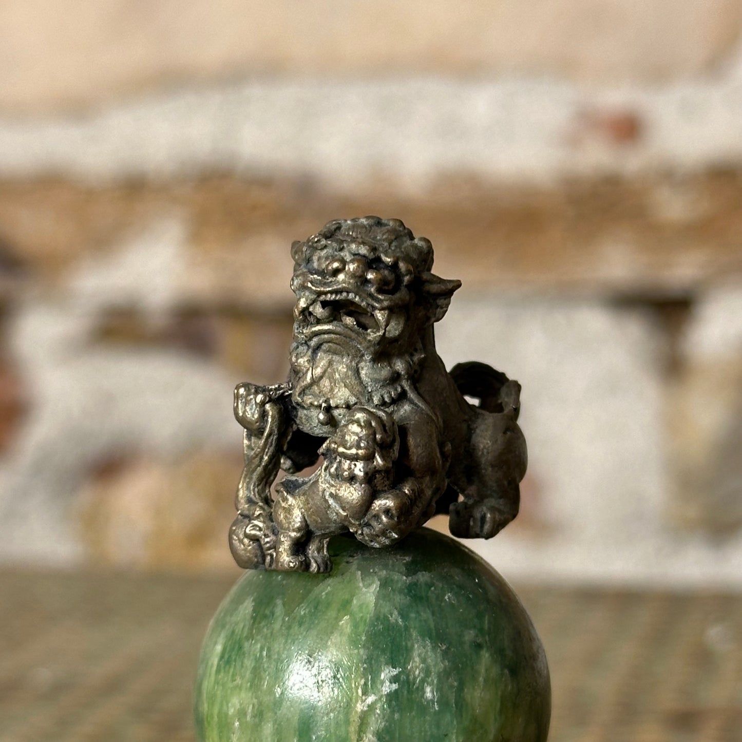 ÇİN - Poodog - Koruyucu Aslan - 1900ler