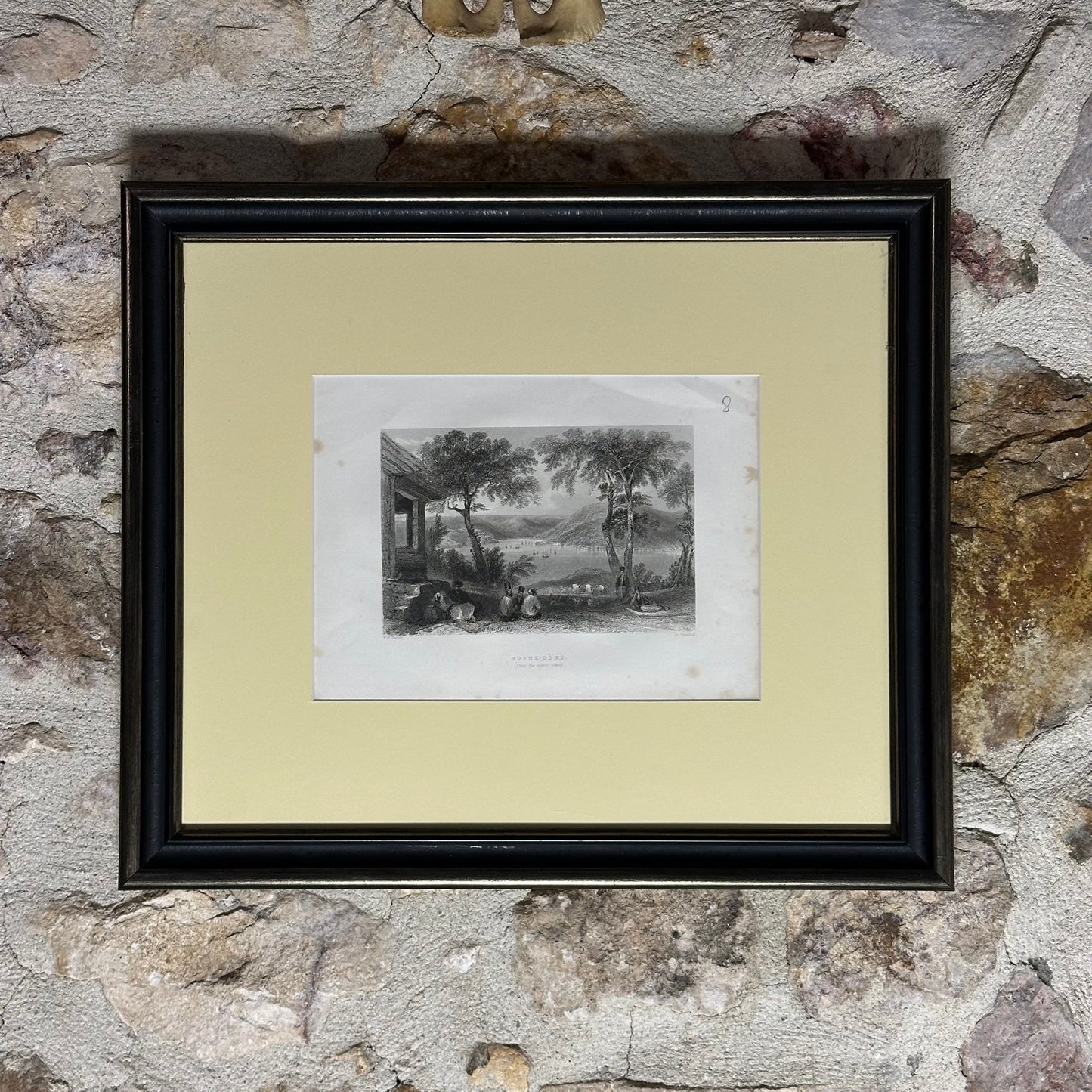 THE BOSPHORUS - BUYUKDERE - Çayırbaşından görünüm - 1800’ler