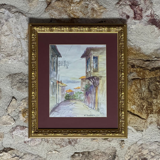 SALACAKTA SOKAK - MUHARREM OMA - SULU BOYA