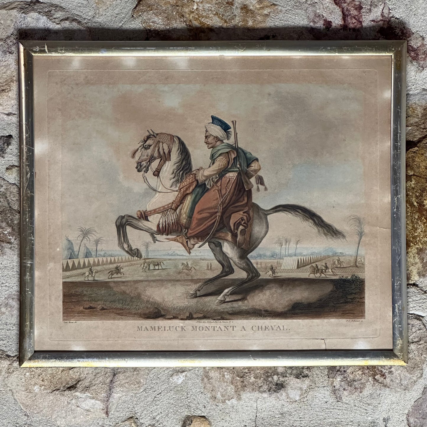 MEMLUK SÜVARİSİ - Carle Vernet - (1758-1836)