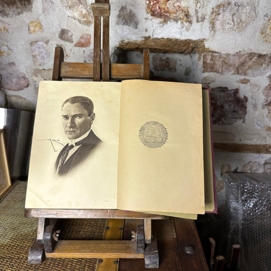 ATATÜRK - NUTUK - İlk Özel Baskı - 1926 - 14 Orijinal Haritası ile Beraber