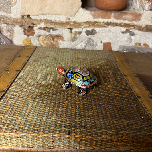 ÇİN - Kluazone Kaplumbağa - Figürü - 1900ler