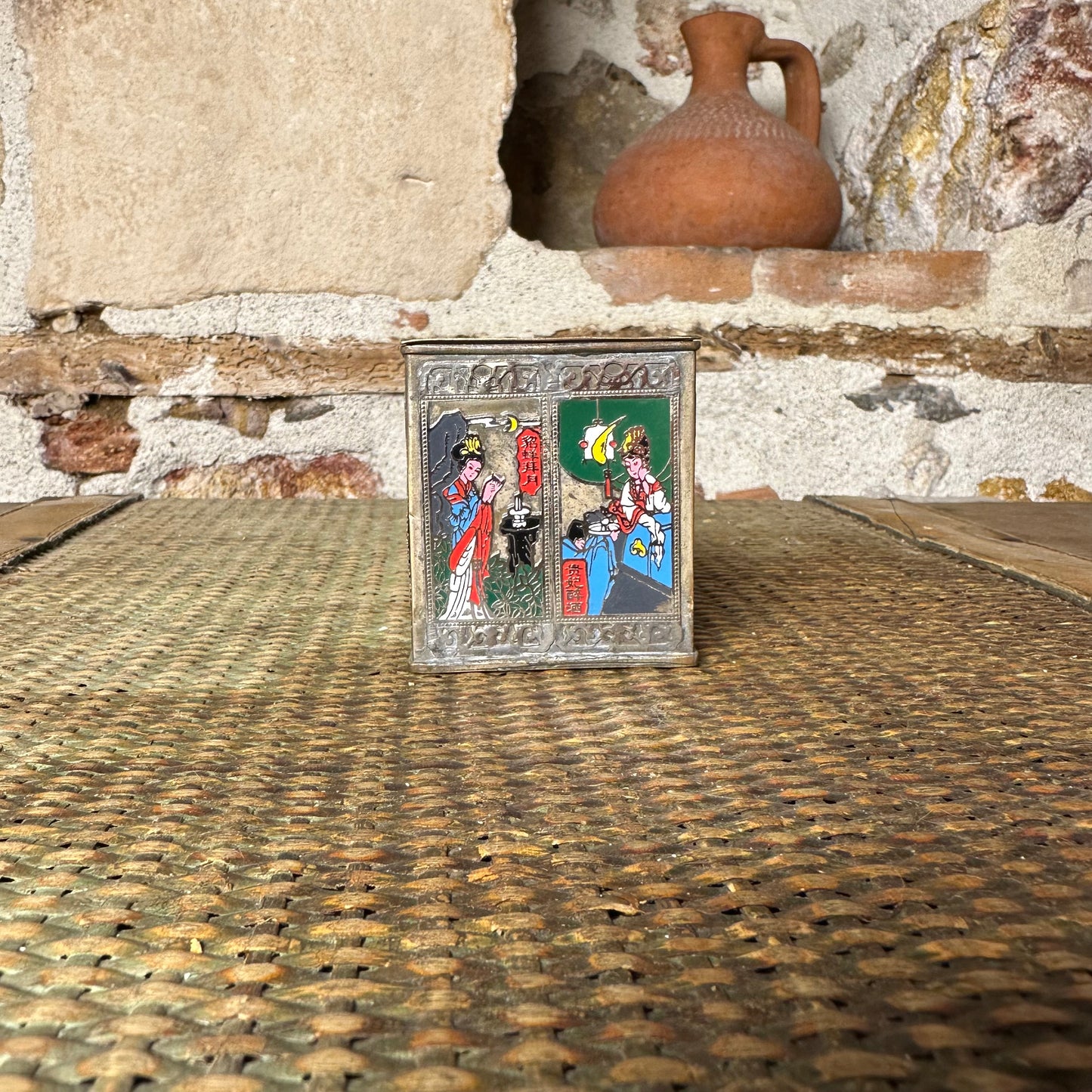 ÇİN - GÜMÜŞ KLUVAZONE - MÜCEVHER KUTUSU - 19YY.