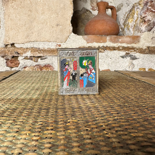 ÇİN - GÜMÜŞ KLUVAZONE - MÜCEVHER KUTUSU - 19YY.