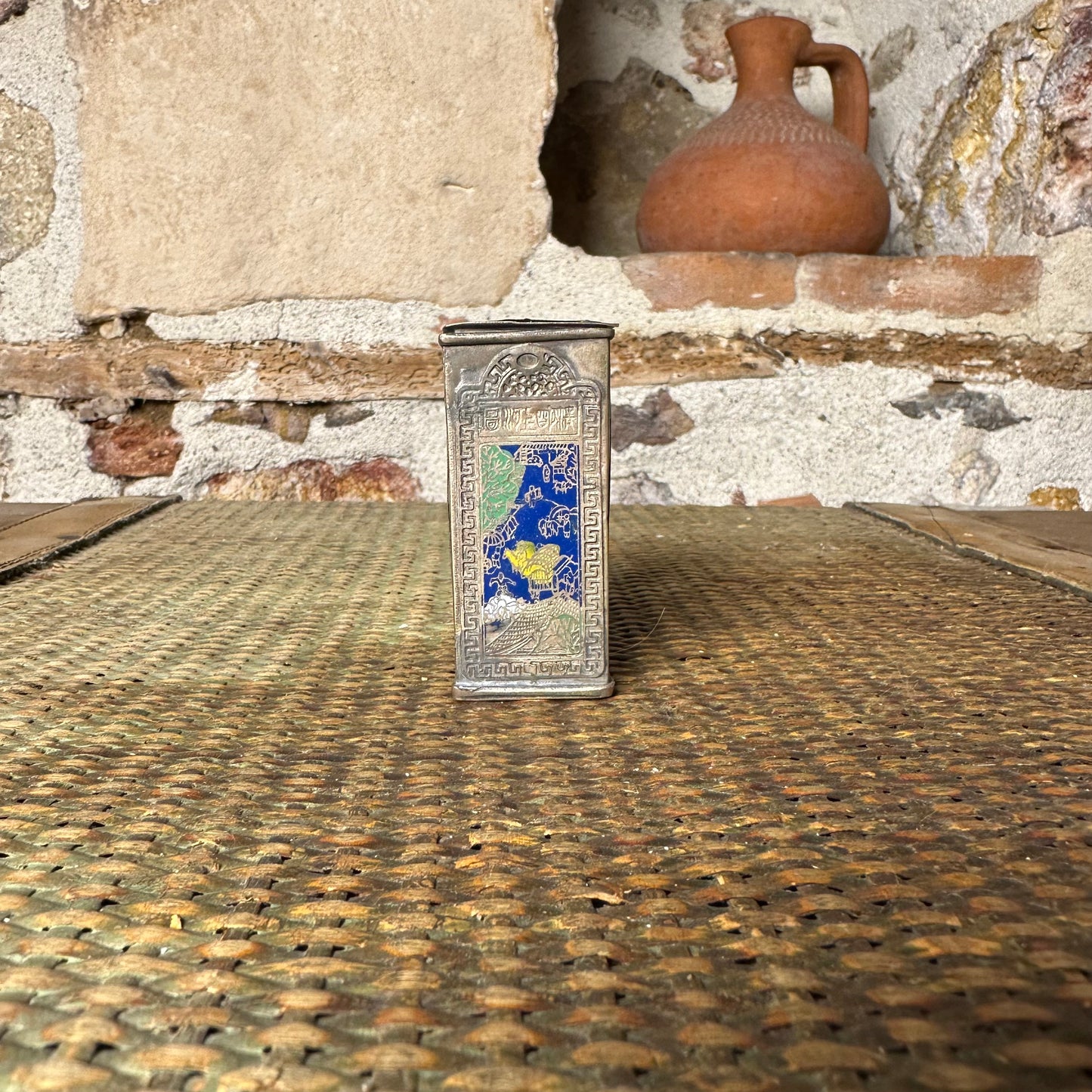 ÇİN - GÜMÜŞ KLUVAZONE - MÜCEVHER KUTUSU - 19YY.