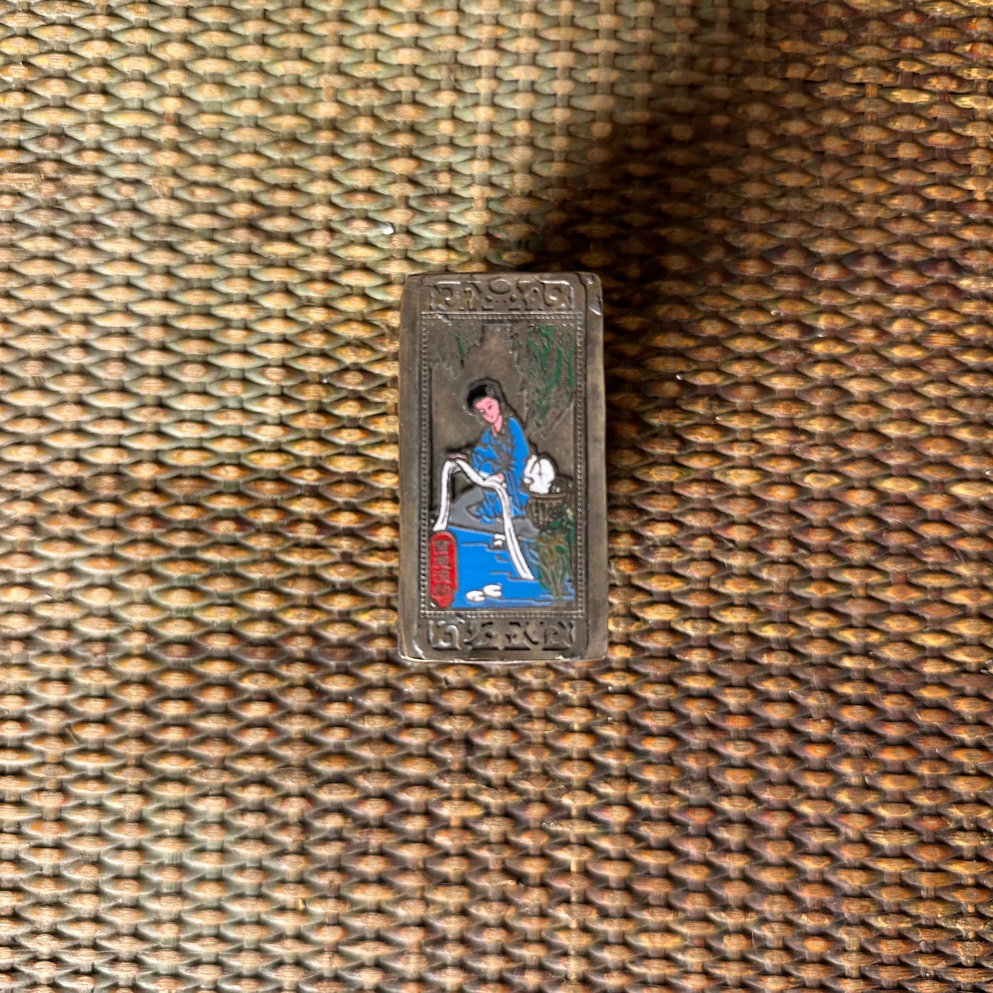 ÇİN - GÜMÜŞ KLUVAZONE - MÜCEVHER KUTUSU - 19YY.