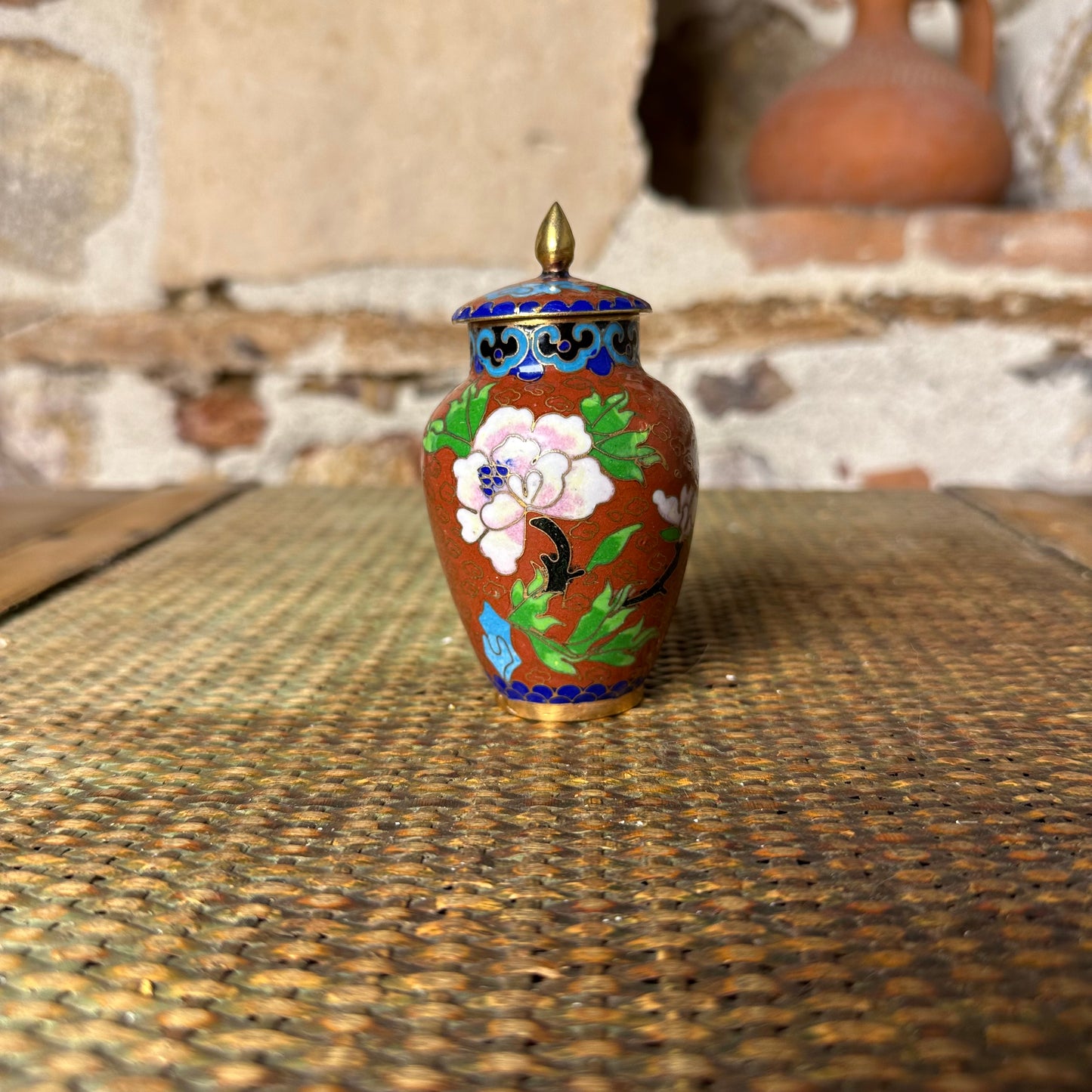 ÇİN- Kluazone Kapaklı Vazo - 19YY.