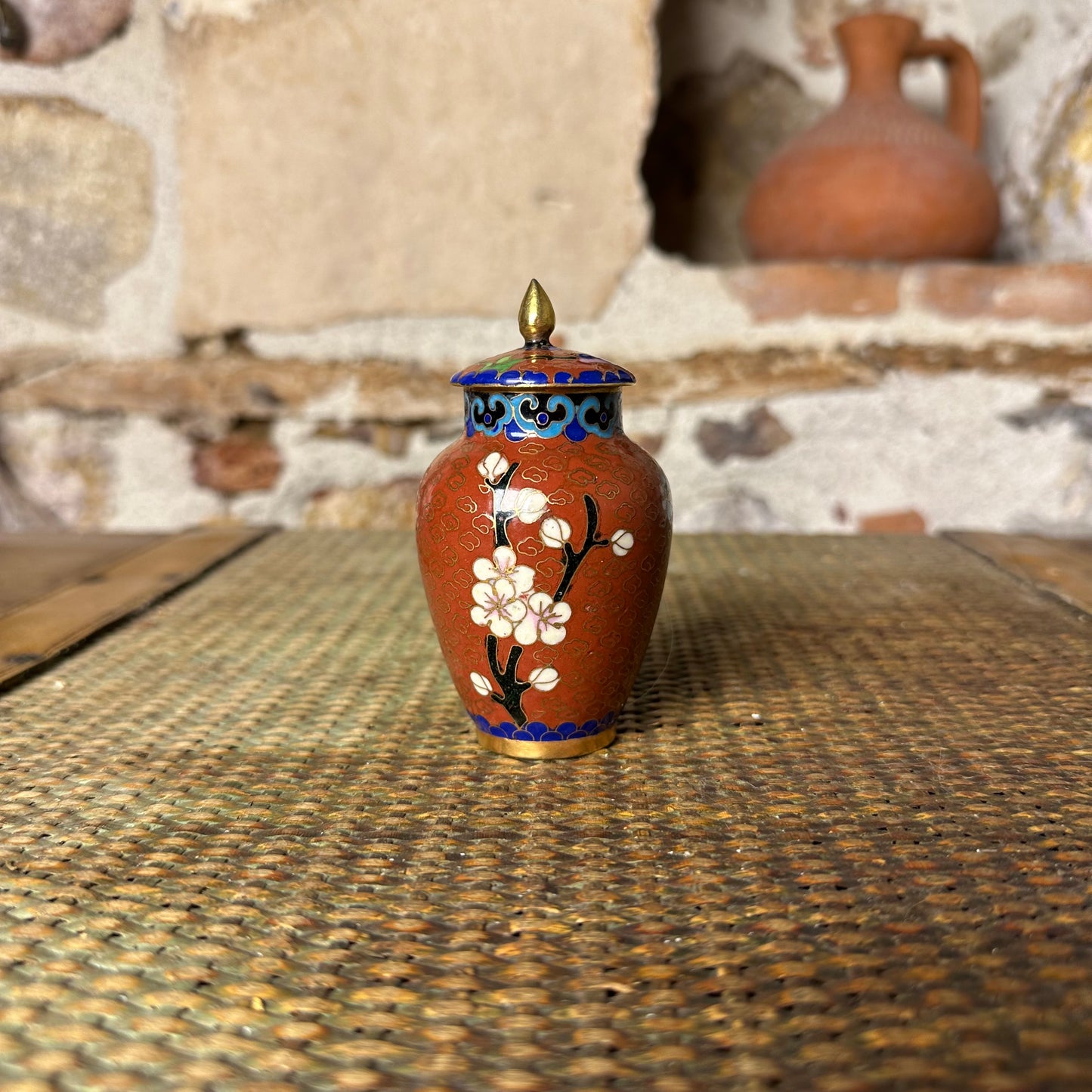 ÇİN- Kluazone Kapaklı Vazo - 19YY.