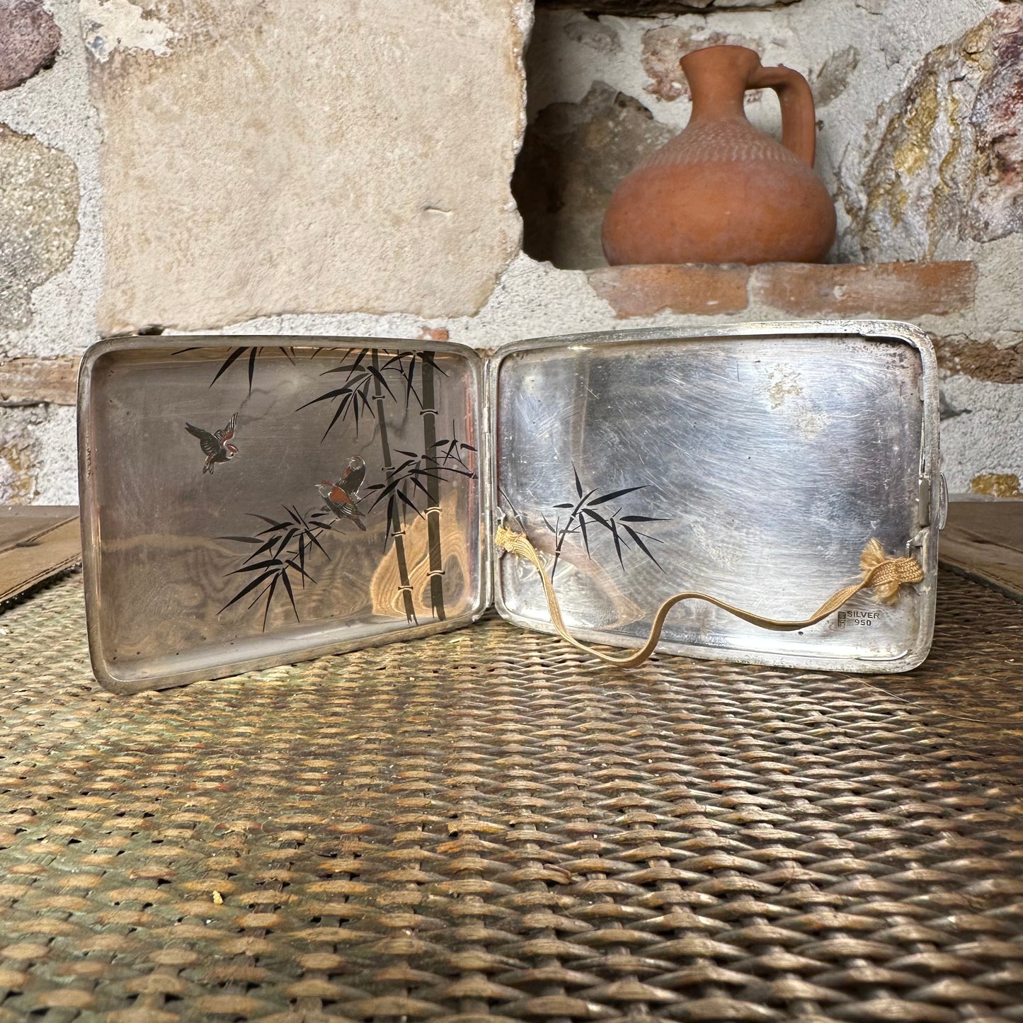 JAPON SİGARA TABAKASI - MEIJI DÖNEMİ - 950 AYAR