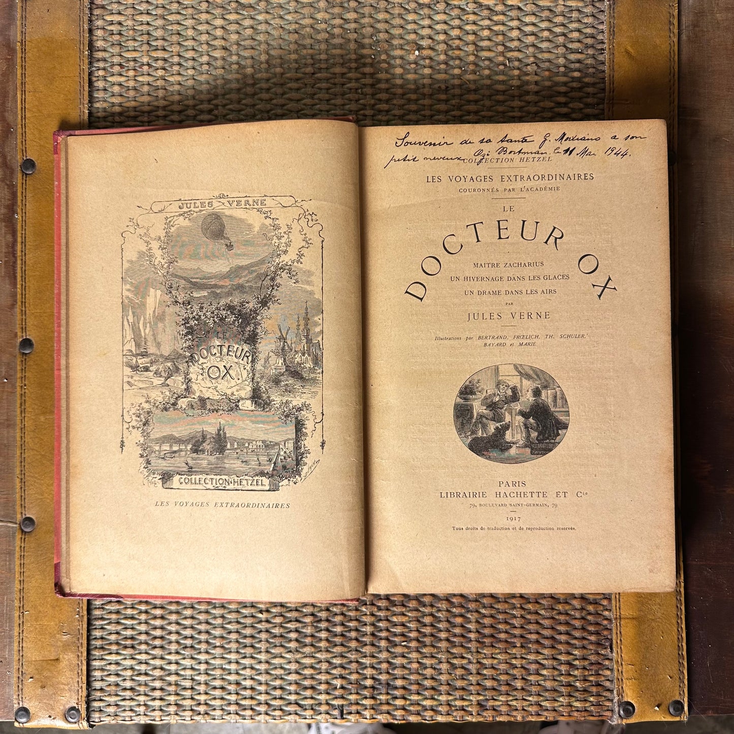 JULES VERNE - Le Docteur Ox - 1917