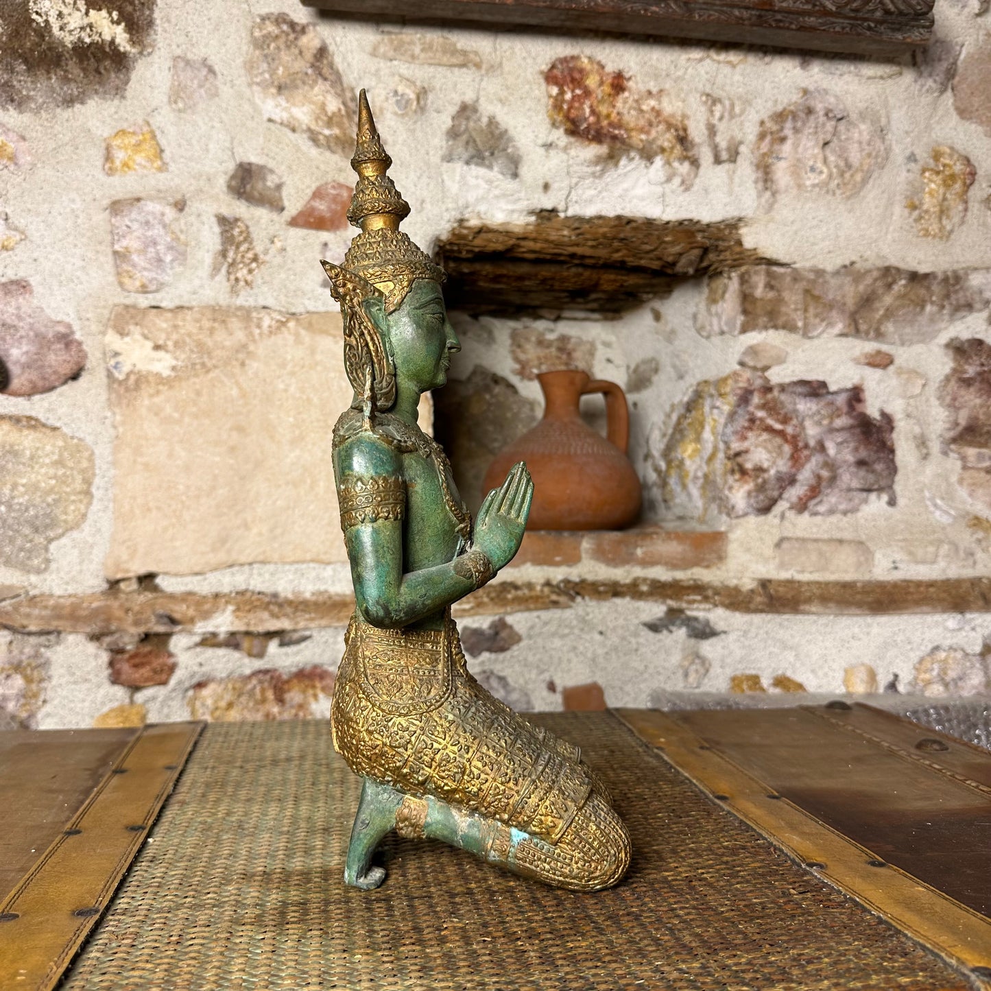 THAI THEPPANOM - BUDHA HEYKELİ - Bronz - 1900ler