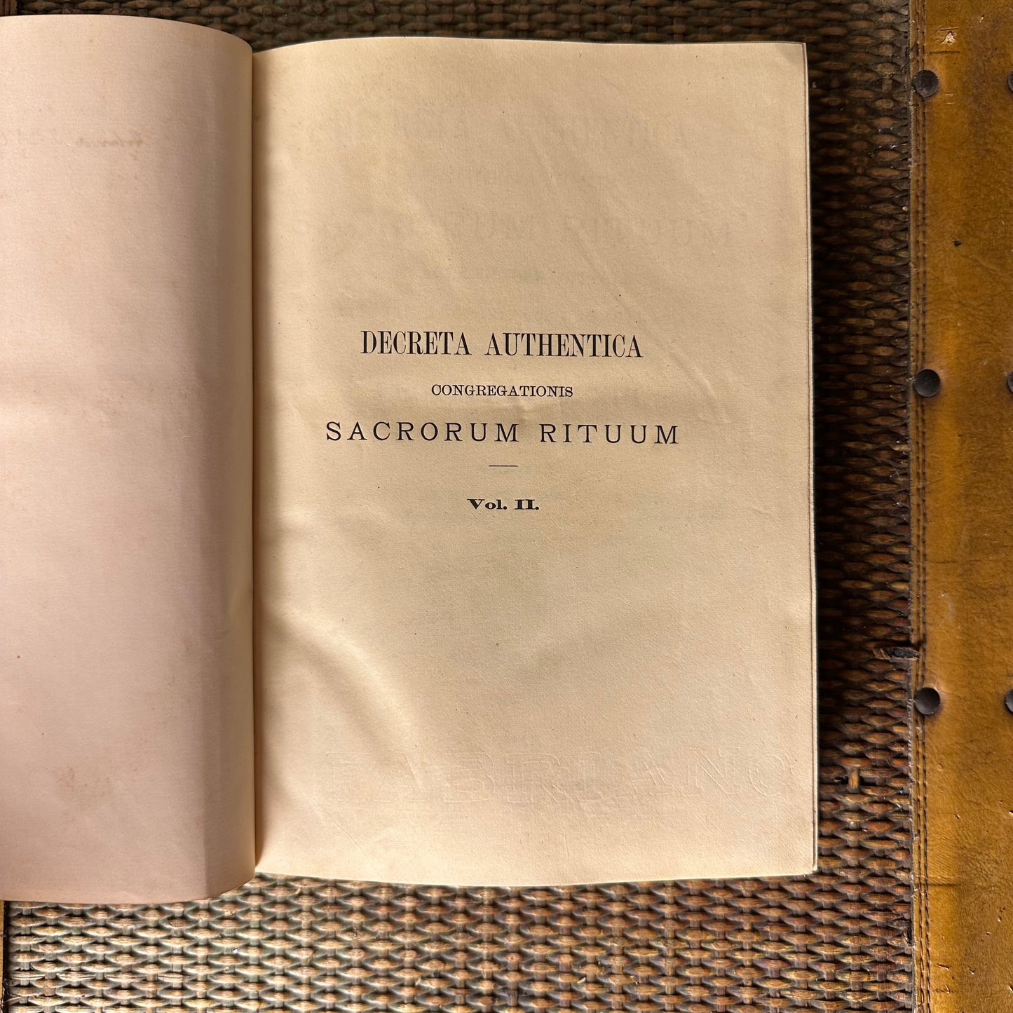 CONGREGATIO DE CAUSIS SANCTORUM - 1900 - 2.Cilt - Hristiyanlık Dini Kaideleri