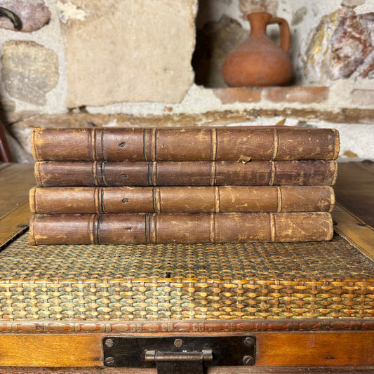 VICTOR HUGO - Les Miserables - Sefiller - 1862 - İlk basım - 4 Cilt